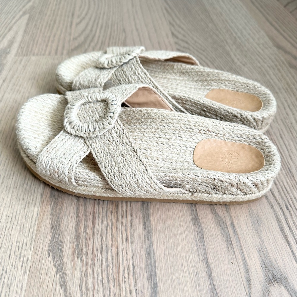 Castaner Zuchi Raffia Platform Espadrille Sandals - Picture 7 of 9